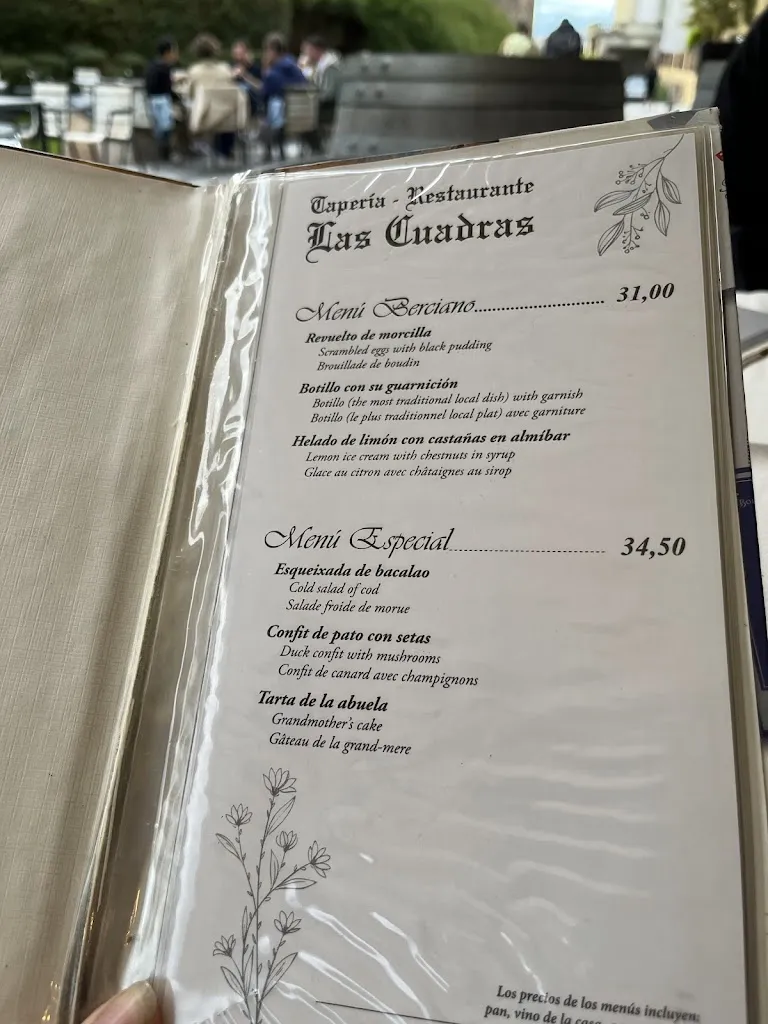 Menu_Restaurante Las Cuadras_Ponferrada_image_4