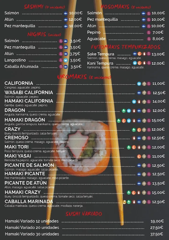 Menu_Restaurante Hamaki_Ponferrada_image_1