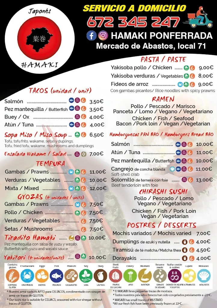 Menu_Restaurante Hamaki_Ponferrada_image_2