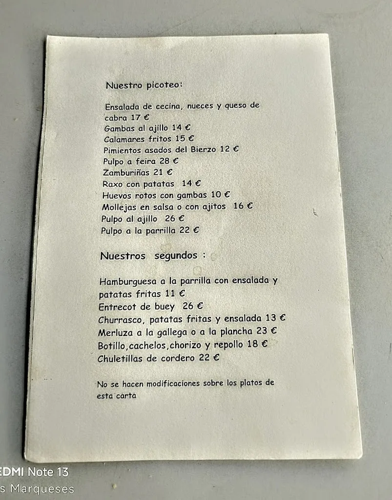 Menu_Mesón del Tres Portiñas_Ponferrada_image_1