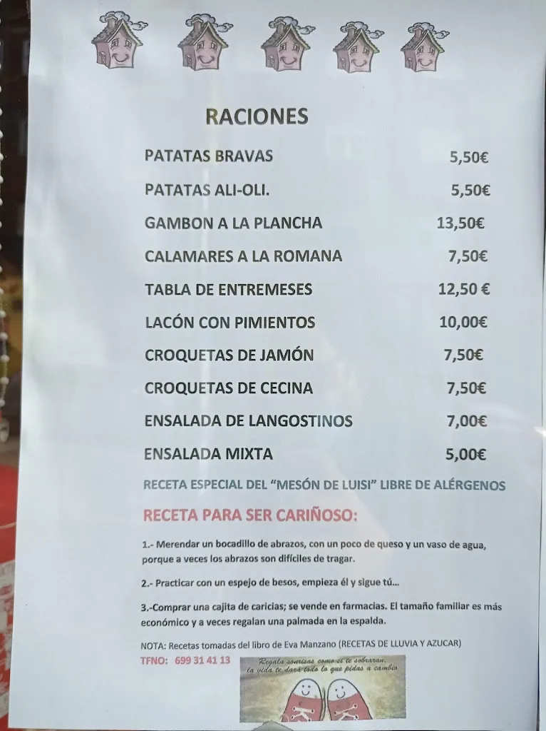 Menu_El Mesón de Luisi_Ponferrada_image_2