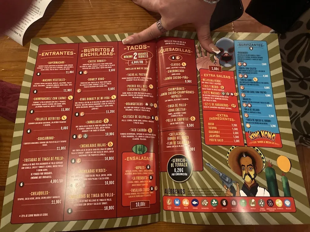 El King Kong restaurant in Ponferrada