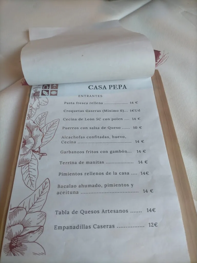 Menu_Casa Pepa Restaurante_Santa Colomba de Somoza_image_2
