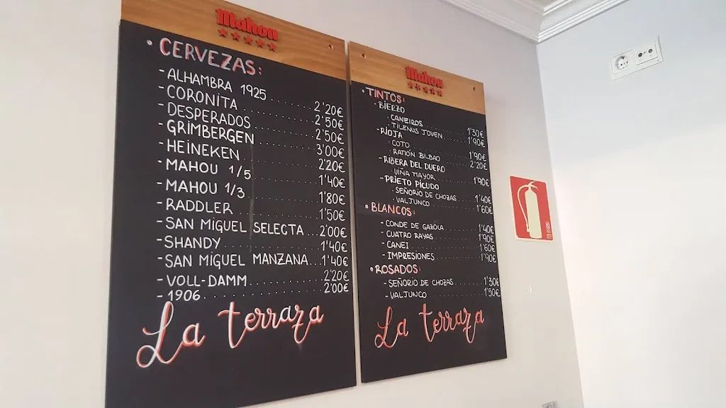 Menu_Bar La Terraza_San Andrés del Rabanedo_image_1