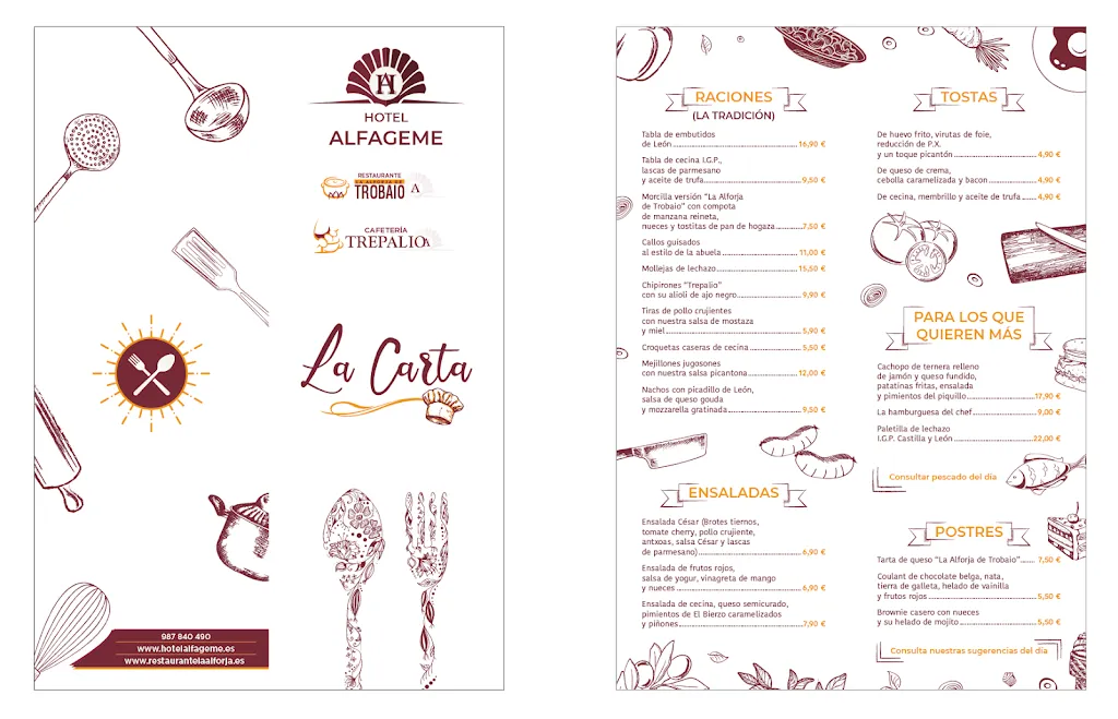 Menu_Restaurante La Alforja de Trobajo_San Andrés del Rabanedo_image_3