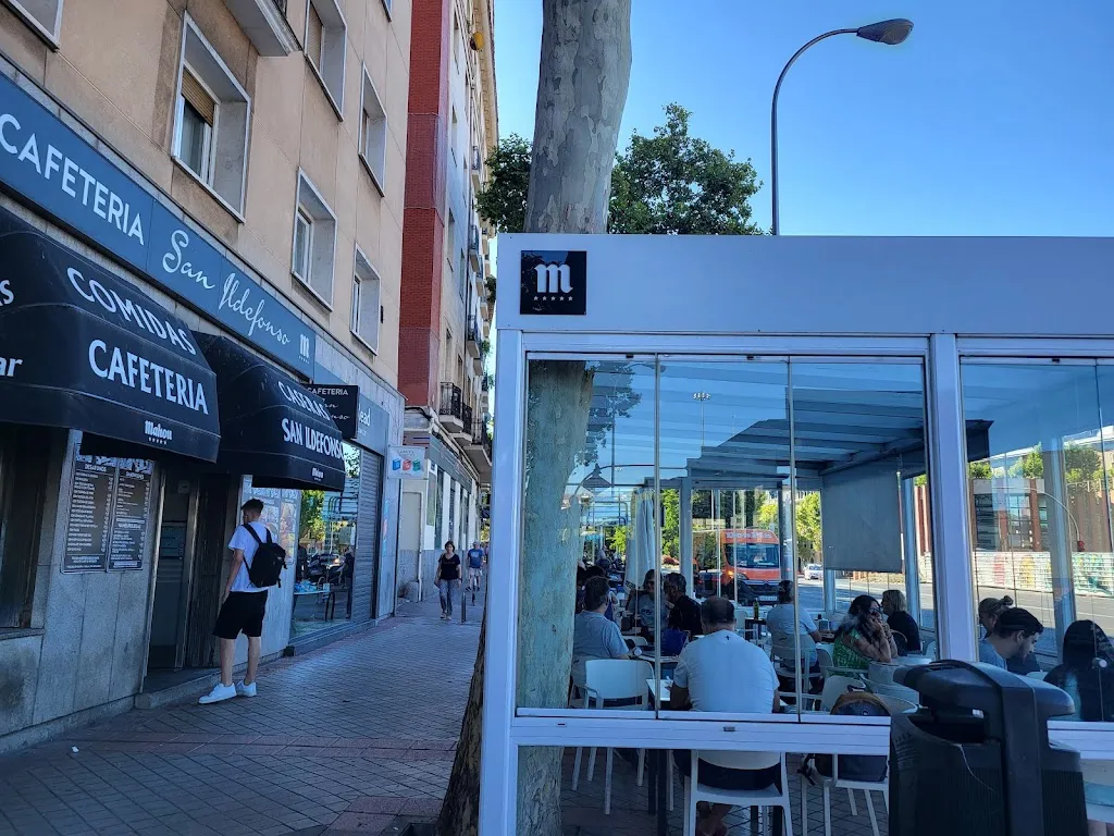 Cafe San Ildefonso restaurant in San Ildefonso