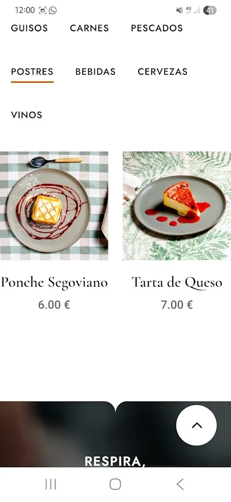 Menu_Casa Pino restaurante_San Ildefonso_image_3