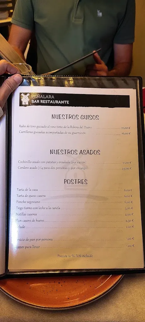 Menu_Bar restaurante peñalara_San Ildefonso_image_4