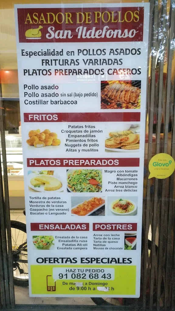 Menu_Asador de Pollos San Ildefonso_San Ildefonso_image_1