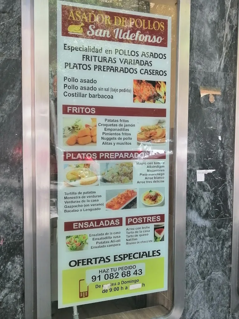 Menu_Asador de Pollos San Ildefonso_San Ildefonso_image_2