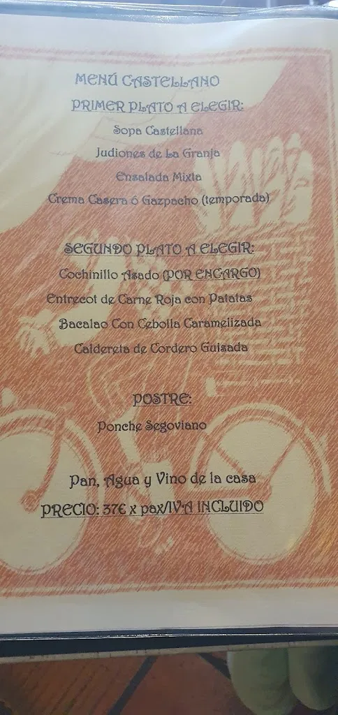 Menu_Bar - Restaurante La Panaderia_San Ildefonso_image_4