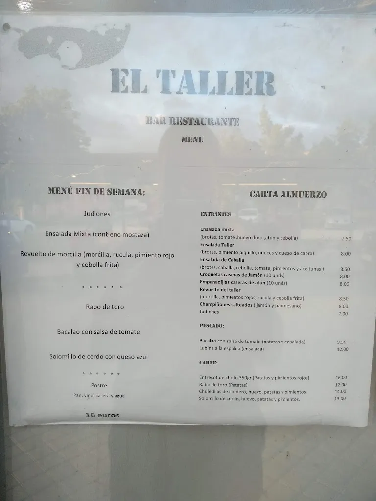 Menu_El Taller_San Ildefonso_image_4