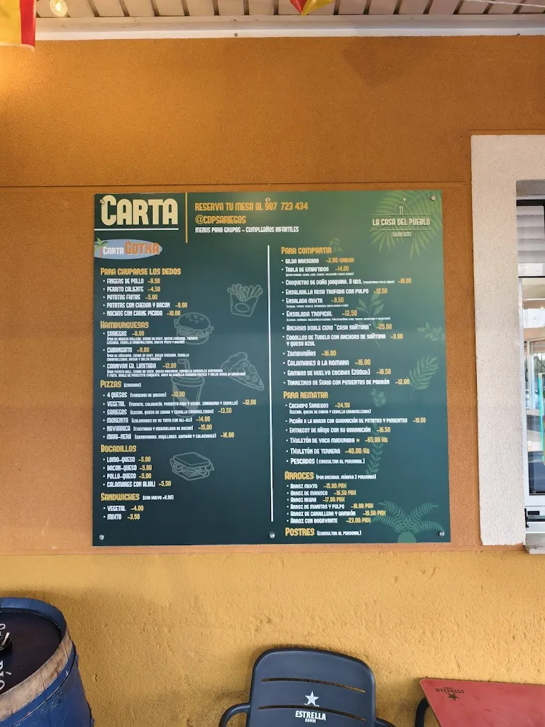 Menu_La Casa del Pueblo Sariegos_Sariegos_image_1