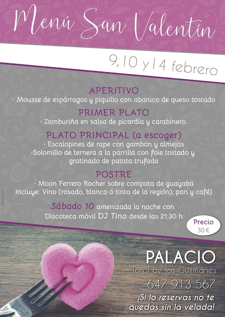 Menu_Restaurante EL PALACIO_Toral de los Guzmanes_image_1