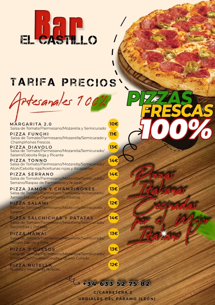 Menu_Bar Castillo_Urdiales del Páramo_image_1