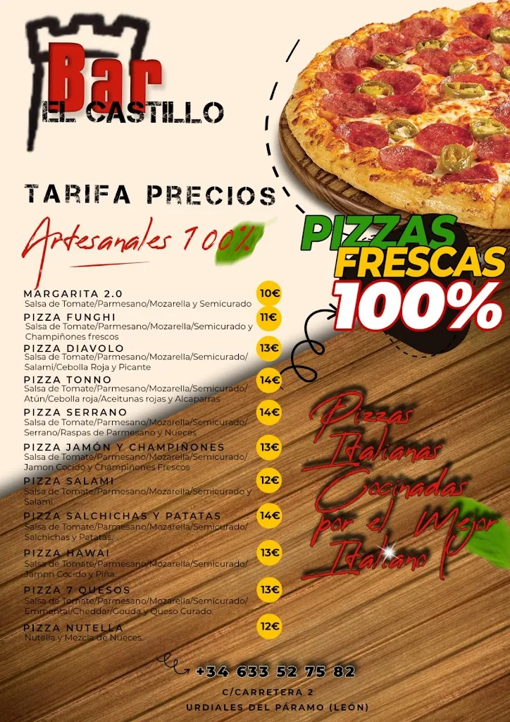 Menu_Bar Castillo_Urdiales del Páramo_image_2