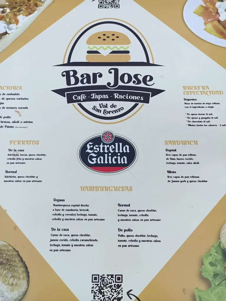 Menu_Café Bar Jose_Val de San Lorenzo_image_1