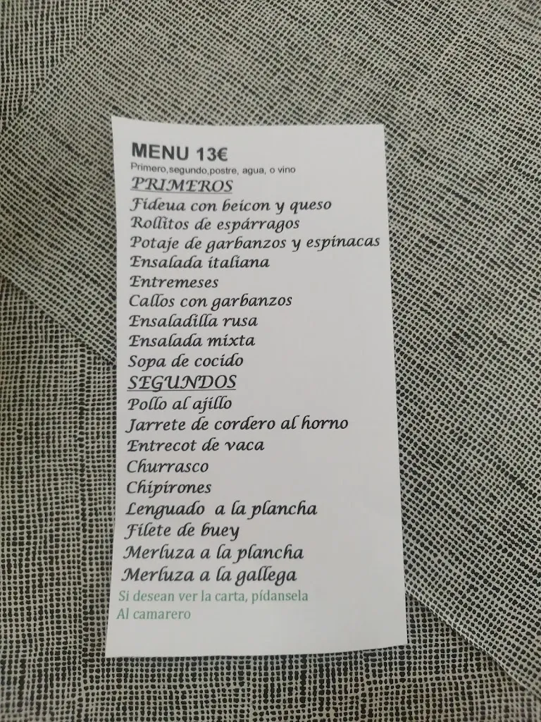 Menu_Hostal Regueiro_Toral de los Vados_image_1