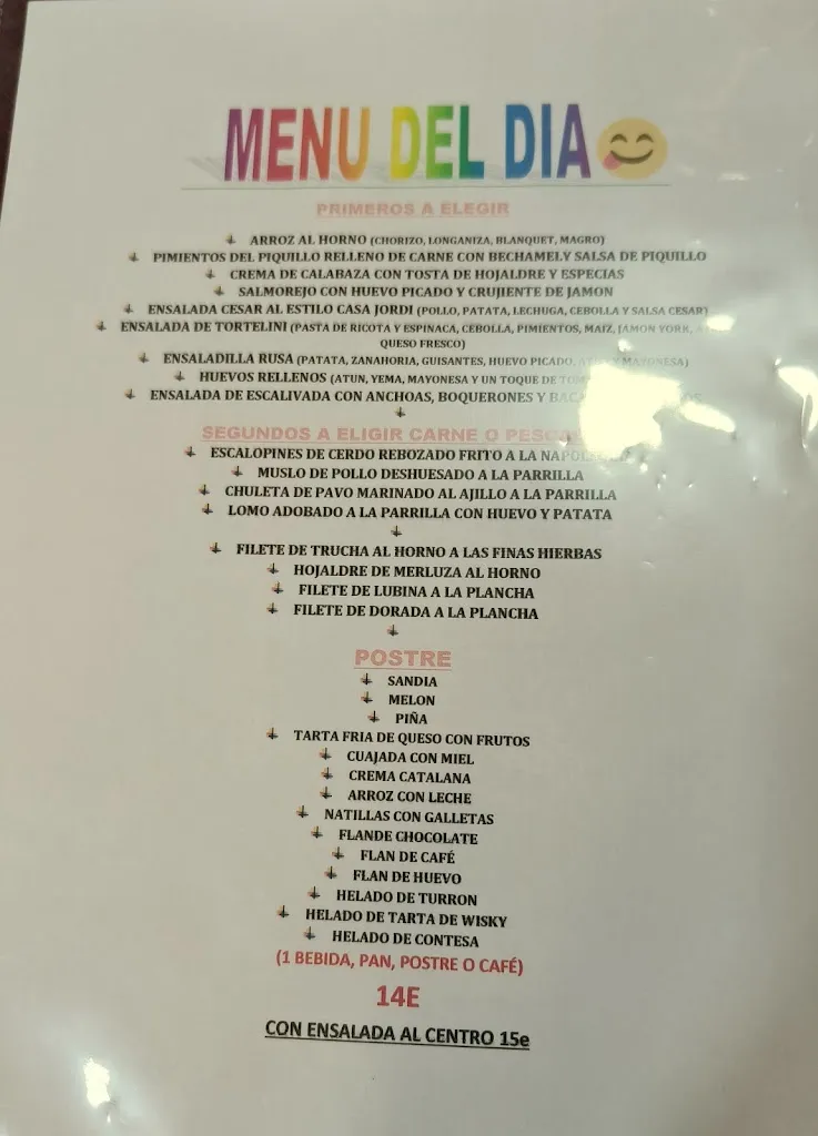 Menu_Restaurante Casa Jordi_Ibi_immagine_1