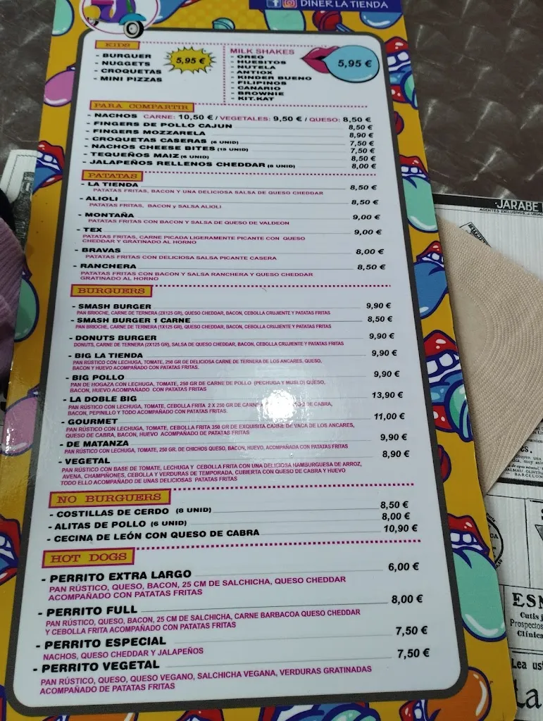 Menu_Diner la tienda_Vega de Espinareda_image_4