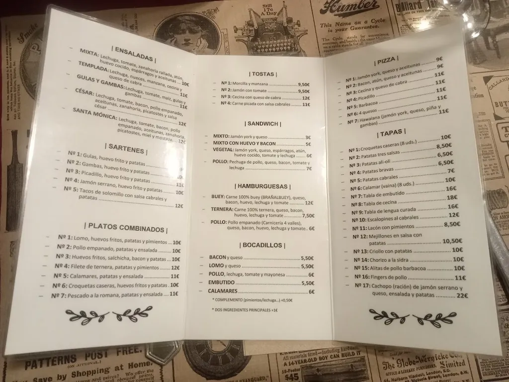 Menu_Café Kelti Cervecería_Villablino_image_2