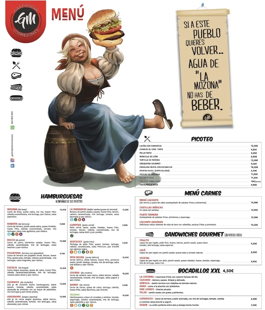 Menu_Gastrobar Los Mesones_Vegas del Condado_image_1