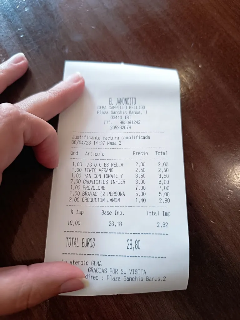 Betty Martinez_El Jamoncito_Ibi_review