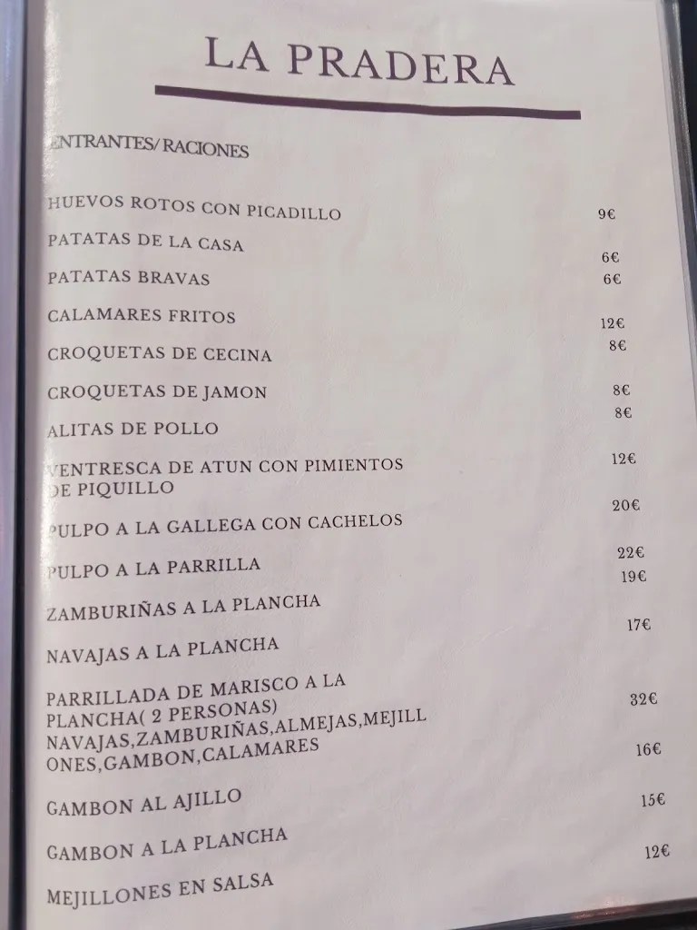 Menu_Bar Restaurante La Pradera_Villadangos del Páramo_image_3