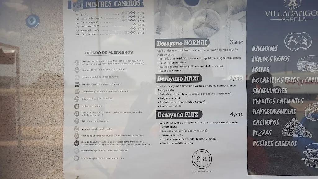 Menu_RESTAURANTE CASA AGARA VILLADANGOS_Villadangos del Páramo_image_3