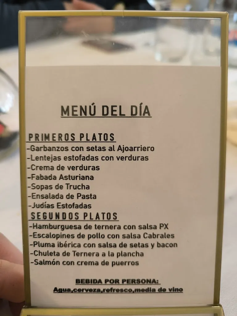Menu_Casa Alcón_Valencia de Don Juan_image_1