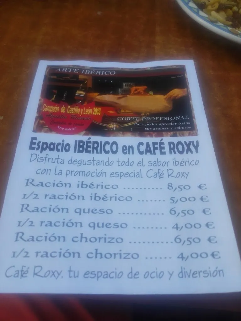 Menu_Restaurante Roxy_Valencia de Don Juan_image_3