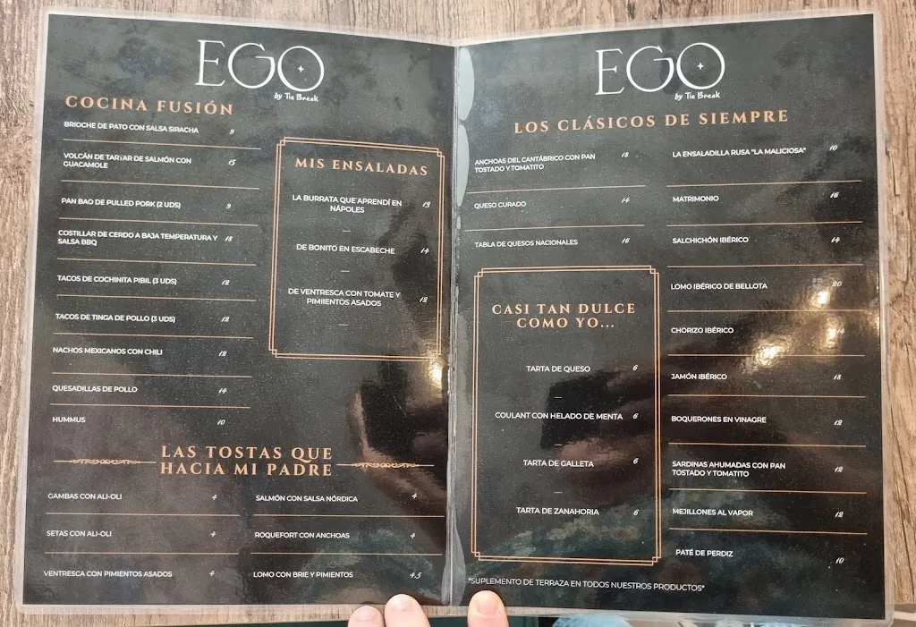 Sergio Durán_EGO by Tie Break_Betanzos_review