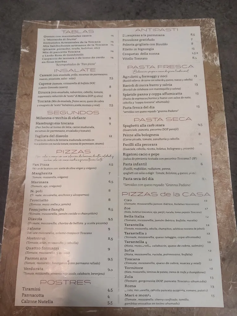 Menu_La TARANTELLA_Ibi_image_1