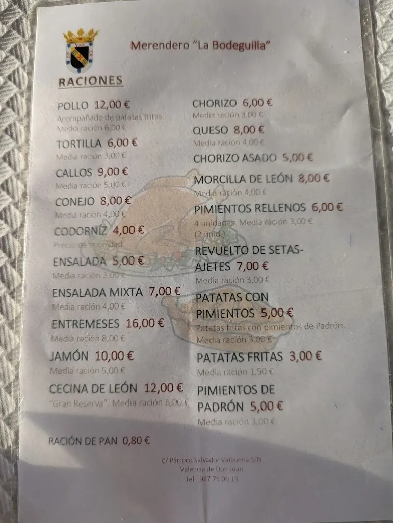 Menu_La Bodeguilla_Valencia de Don Juan_image_2