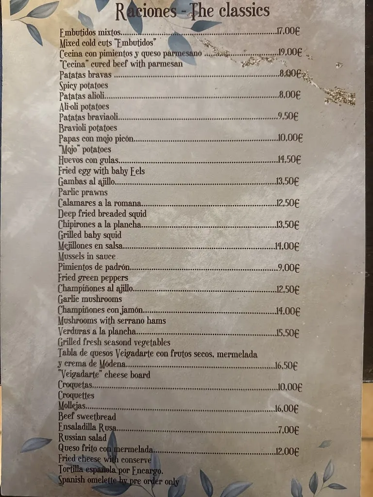 Menu_Mesón Los Ancares_Villafranca del Bierzo_image_2
