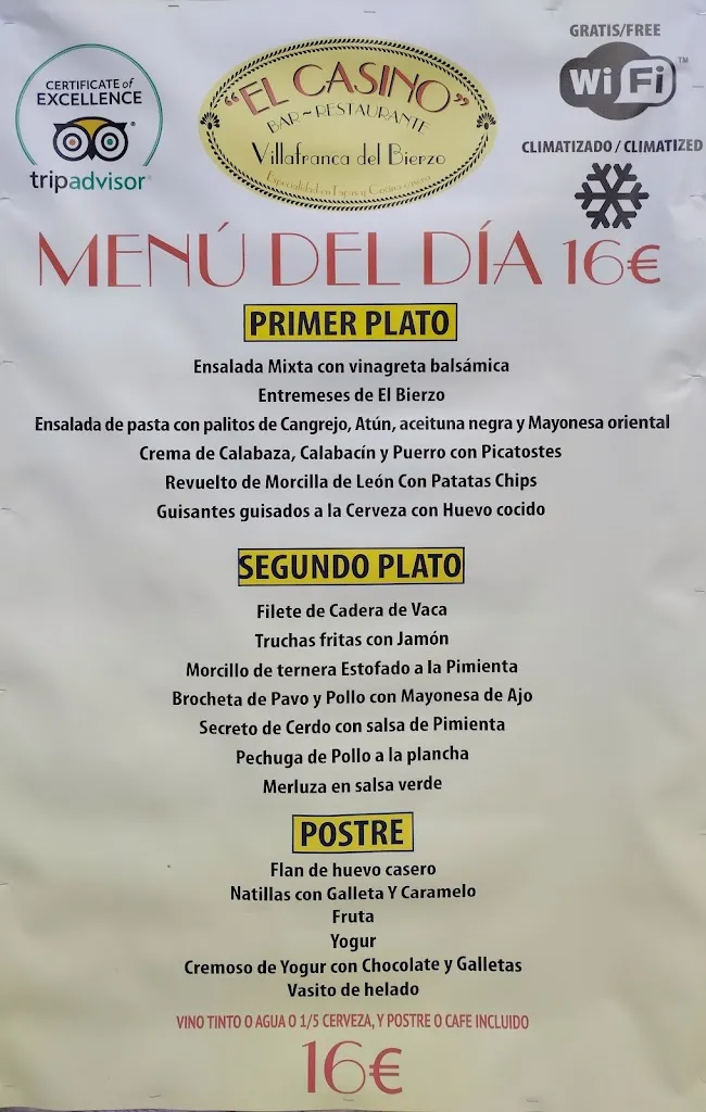 Menu_Bar-Restaurante El Casino_Villafranca del Bierzo_image_4