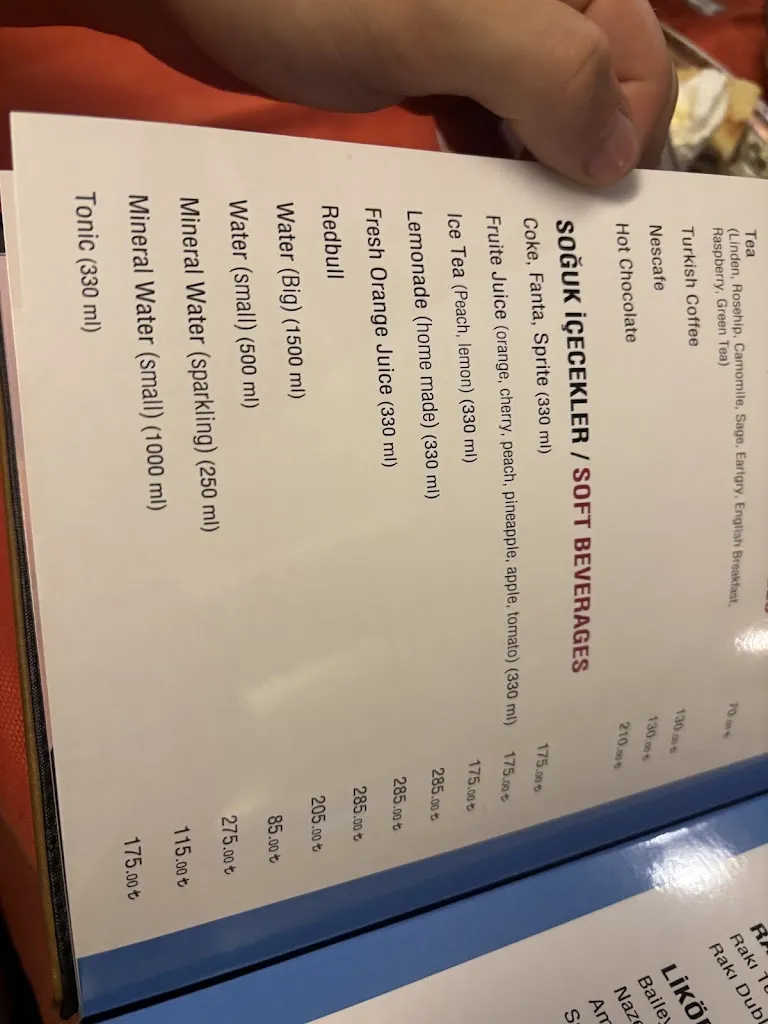 Menu_BUHARA FİSH MEAT HOUSE ROOF_Turcia_image_4