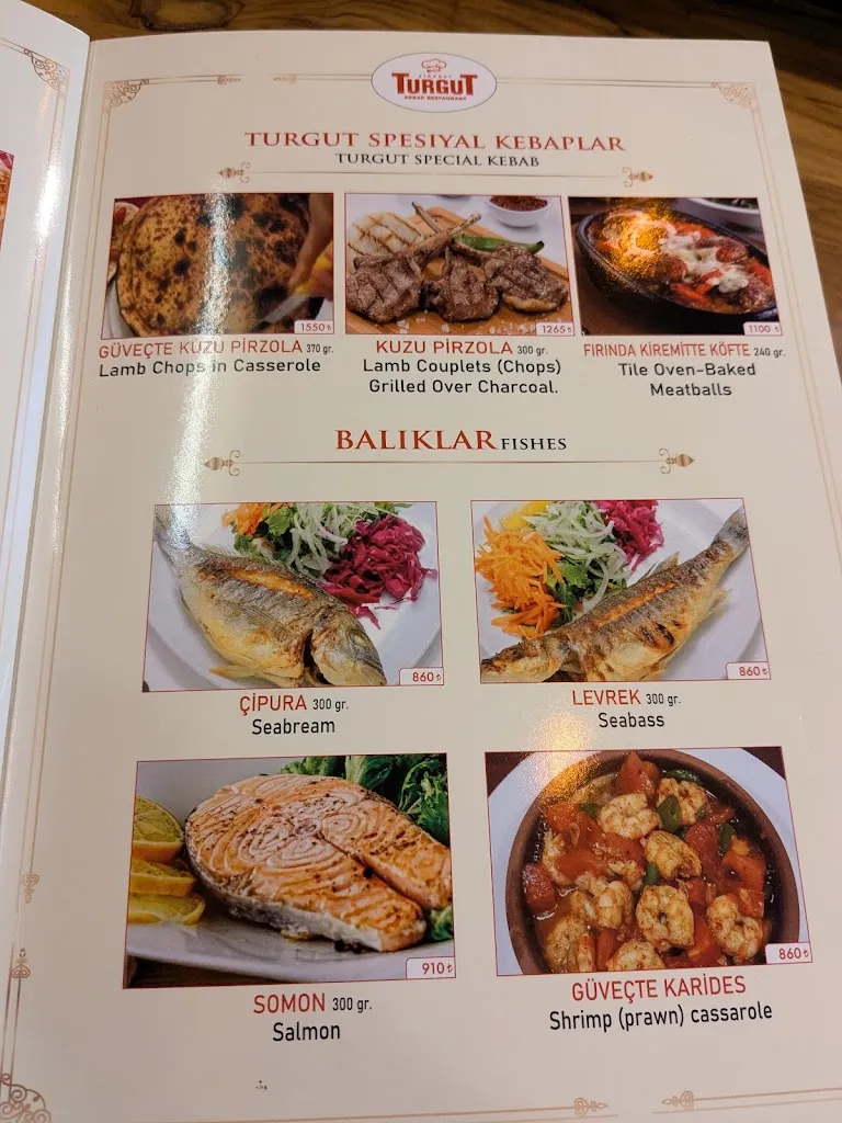 Menu_TurguT Restaurant Sirkeci_Turcia_image_4