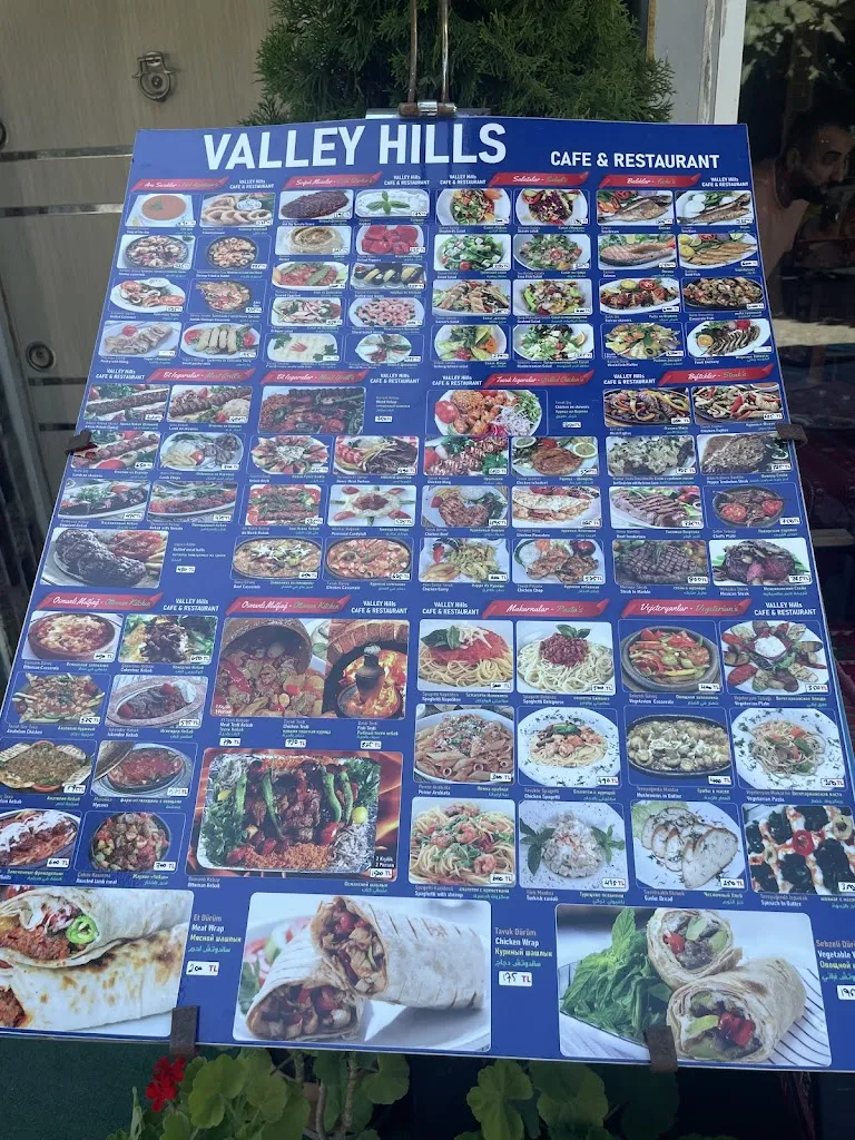 Menu_Valley Hills Cafe & Restaurant_Turcia_image_2