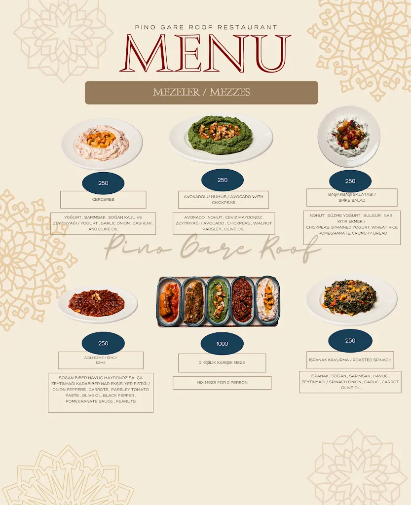 Menu_Pino Gare Roof Restaurant_Turcia_image_3