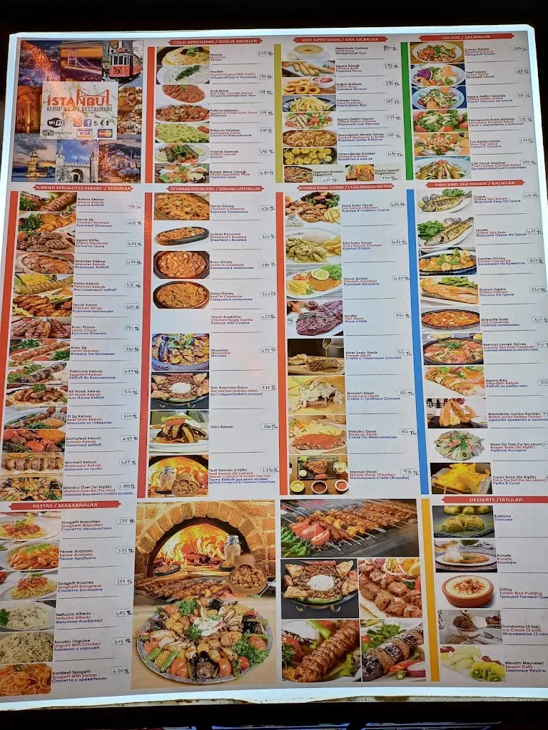 Menu_İstanbul Kebab Cafe Restaurant_Turcia_image_3