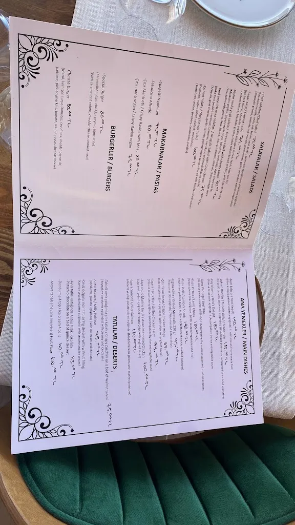 Menu_Cappadocia Senza Restaurant_Turcia_image_3