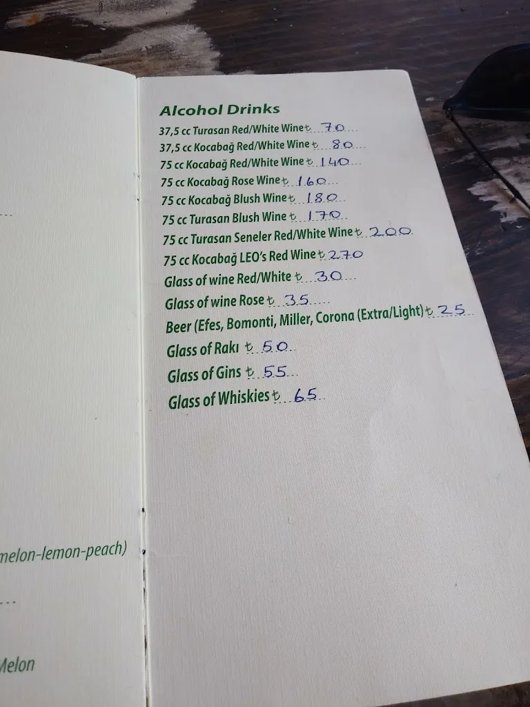 Menu_Turkish Ravioli Restaurant_Turcia_image_2