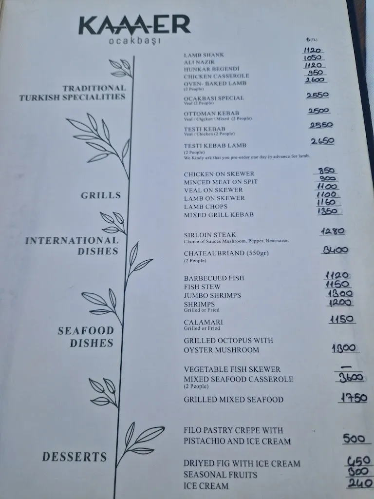 Menu_Kamer Ocakbaşı Restaurant_Turcia_image_1
