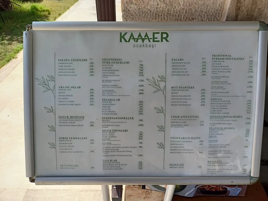 Menu_Kamer Ocakbaşı Restaurant_Turcia_image_4