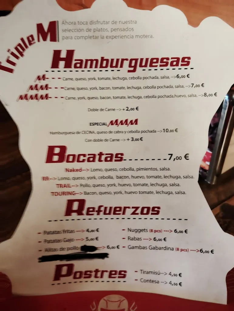 Menu_Triple M Taberna Burguer_Villamanín_image_4