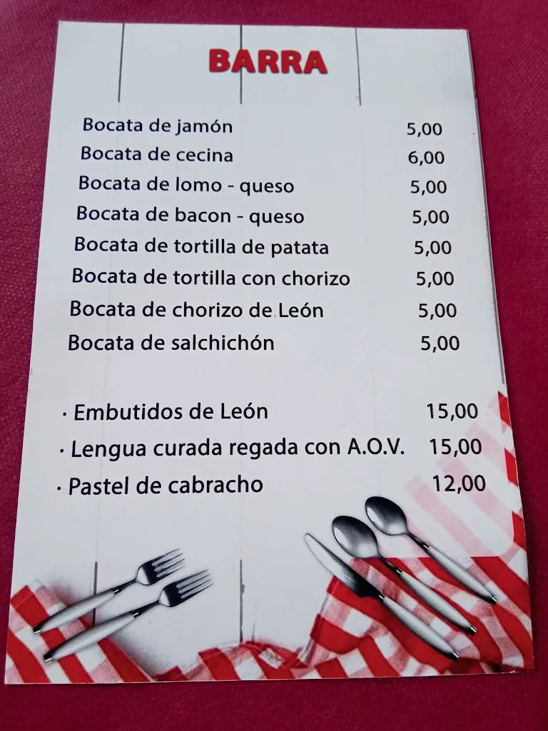 Menu_Hostal Golpejar_Villamanín_immagine_3