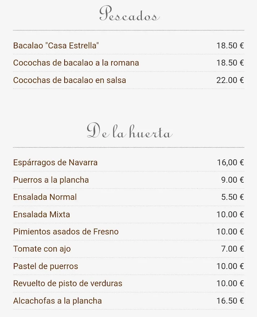 Menu_Casa Estrella_Villaobispo de Otero_immagine_4