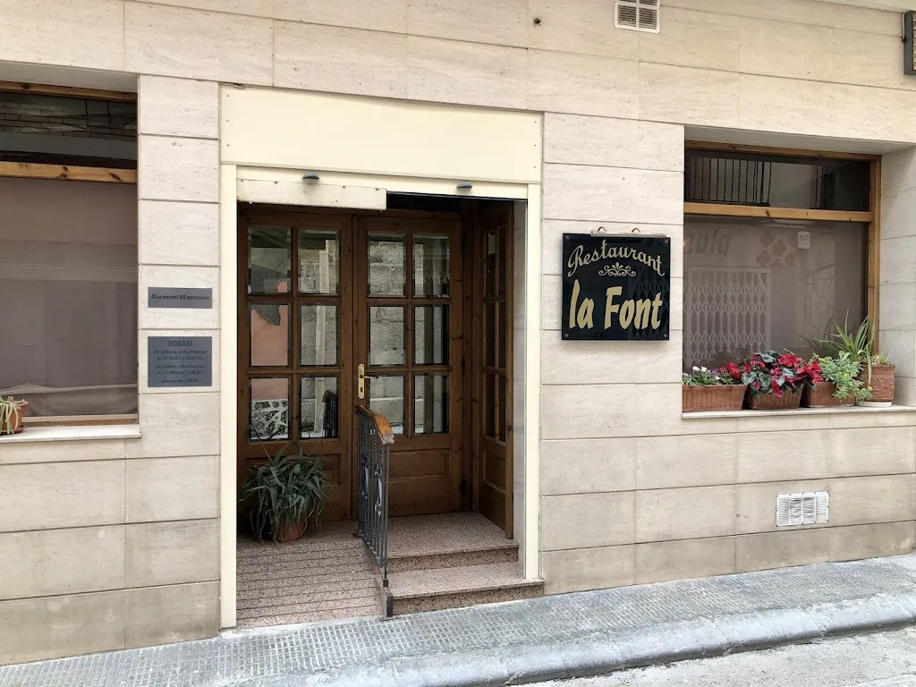 Restaurant La Font restaurant in Aitona