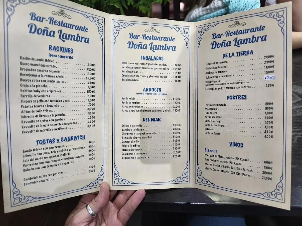 Menu_Doña Lambra_Millena_immagine_3